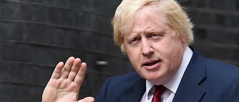 Hat Ambitionen: Boris Johnson, der frühere britische Außenminister