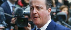Der britische Regierungschef David Cameron am Freitag in Brüssel.