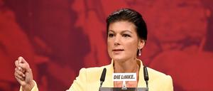 Sahra Wagenknecht hat ihre Position in der Flüchtkingsfrage in Leipzig bekräftigt.