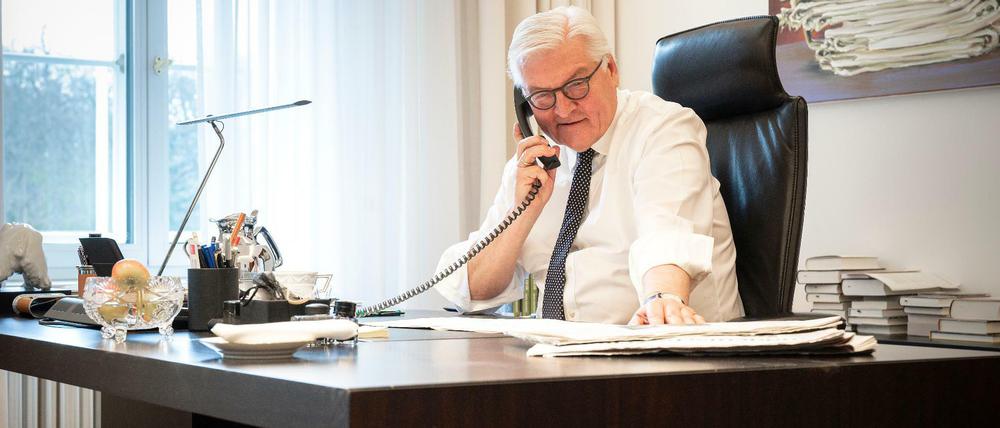 nKann die zweite Amtszeit planen: Bundespräsident Frank-Walter Steinmeier