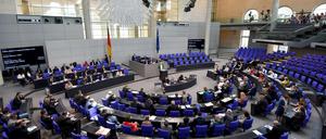 Am Donnerstag wurde im Bundestag über den Satire-Streit debattiert. 