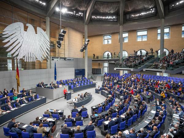 Der Bundestag debattiert den Etat 2020.