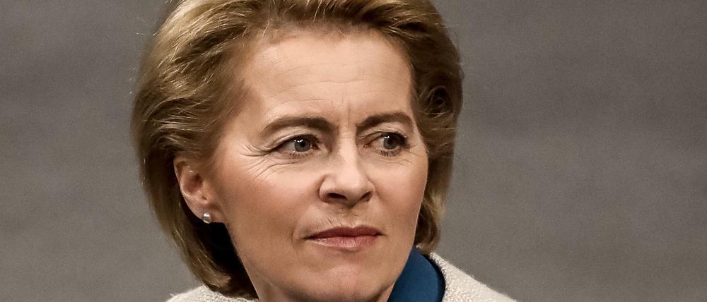 Die Verteidigungsministerin Ursula von der Leyen (CDU). 