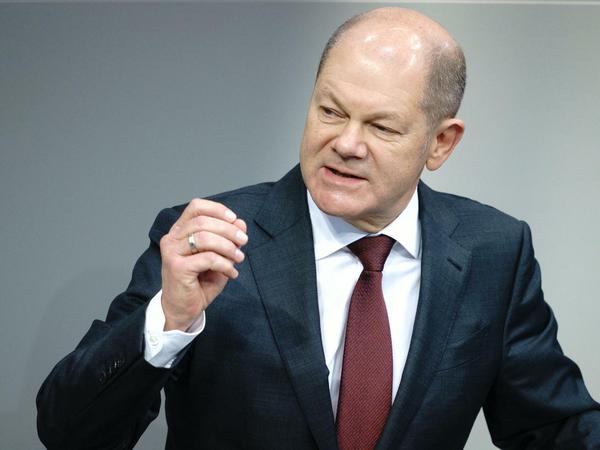 Für Bundesfinanzminister Olaf Scholz (SPD) ist ein Mindestlohn von 12 Euro ein zentrales Anliegen seiner Partei.
