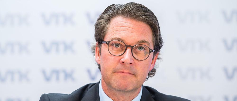 Andreas Scheuer (CSU), Bundesverkehrsminister. 