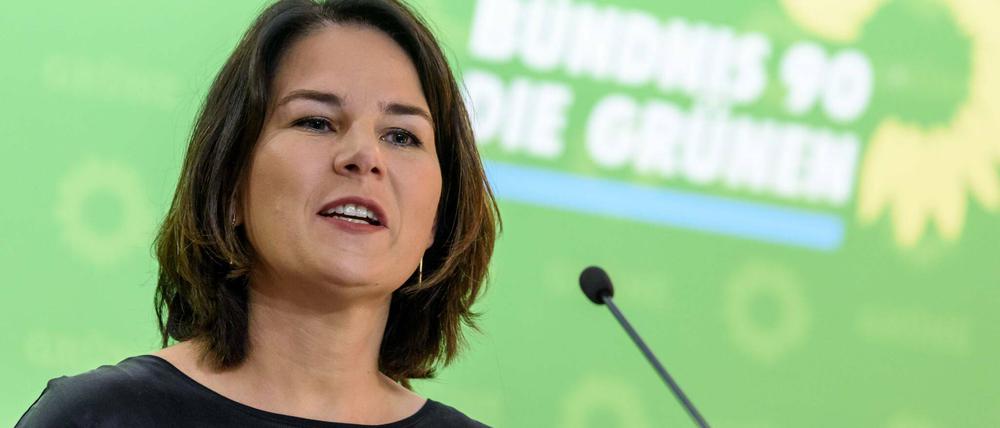Muss sich nun zu Äußerungen verhalten, die sie vor Jahren getätigt hat: Grünen-Kanzlerkandidatin Annalena Baerbock.
