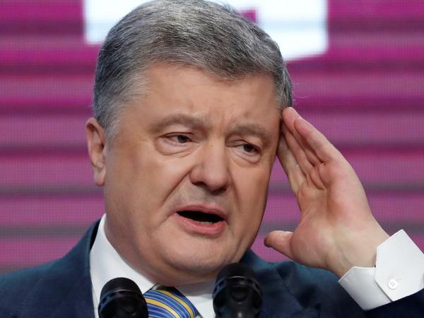 Der Wahlverlierer: Petro Poroschenko 