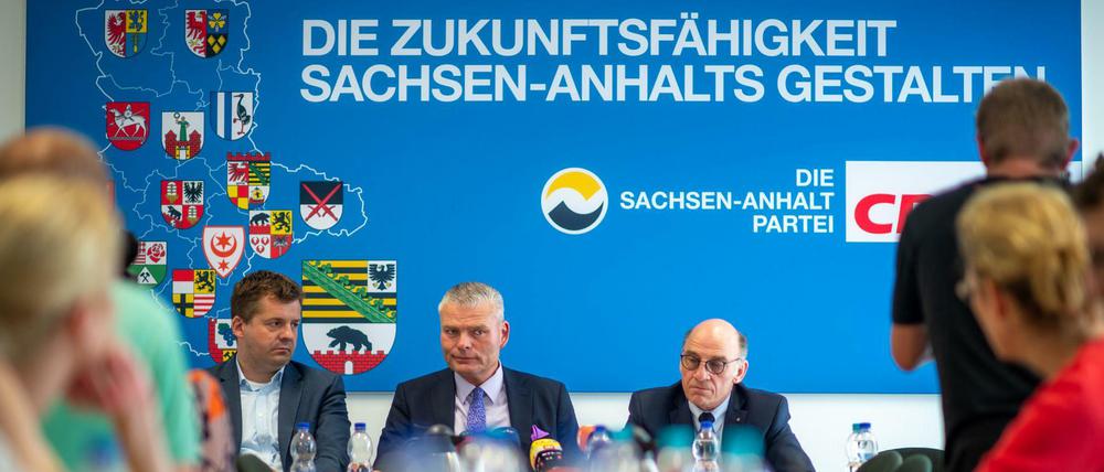 Die CDU Sachsen-Anhalt flirtet mit der AfD.
