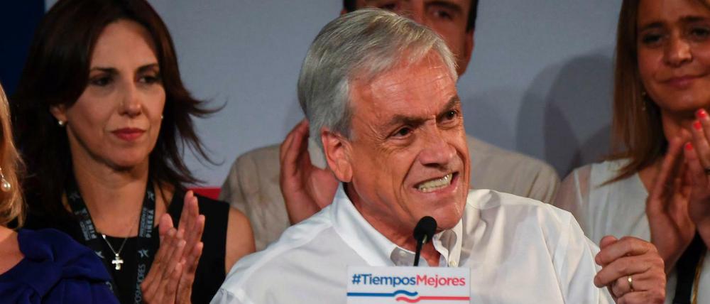 Der chilenische Präsidentschaftskandidat Sebastián Piñera.