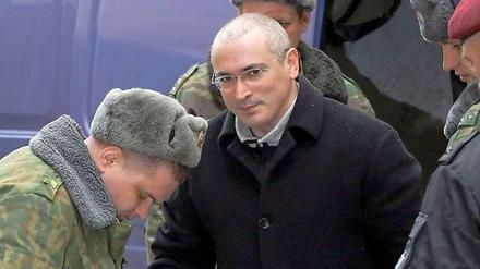 Zurück in der Freiheit. Der Kreml-Kritiker Chodorkowski verweilt in Berlin. 