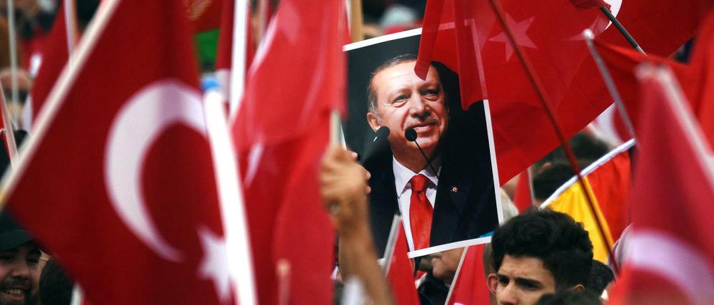 Im Wahlkampfmodus. Türkeis Präsident Recep Tayyip Erdogan.
