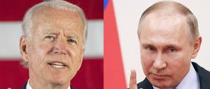 Insekten und Killer? US-Präsident Biden (l.) und sein russischer Amtskollege Putin.