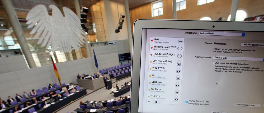 Der Bundestag ist heute besser gegen Cyberangriffe geschützt als noch vor einem Jahr.
