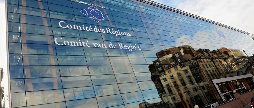 Das Gebäude des Regionalausschusses in der Brüsseler Rue Belliard bot einst dem Europäischen Parlament Unterkunft.