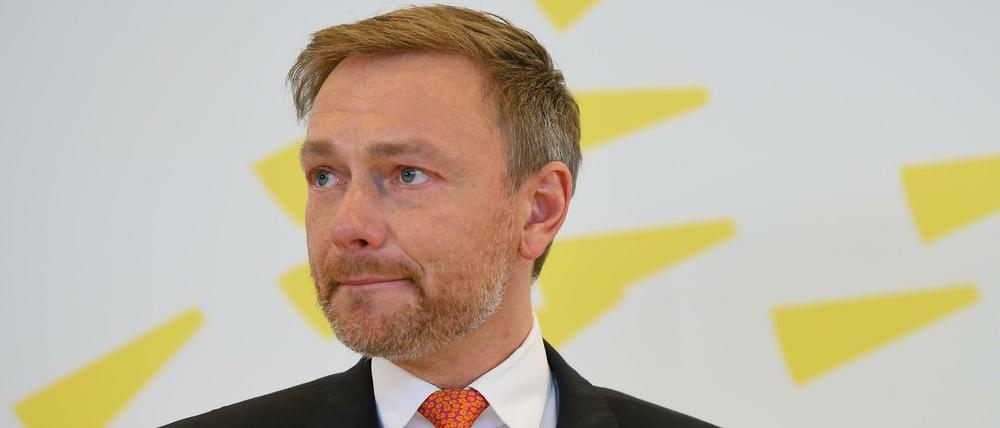 Christian Lindner, Vorsitzender der FDP
