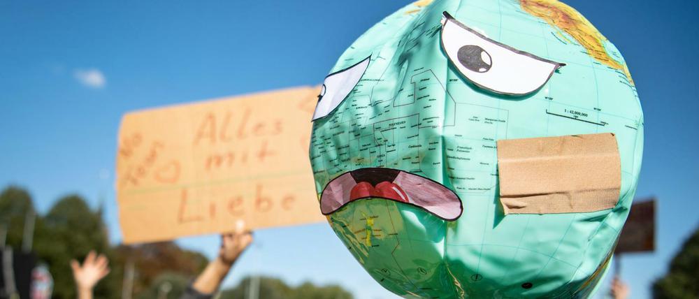 Coronapandemie und Klimawandel müssen gemeinsam bekämpft werden - findet Fridays for Future, heute wird global und digital protestiert.