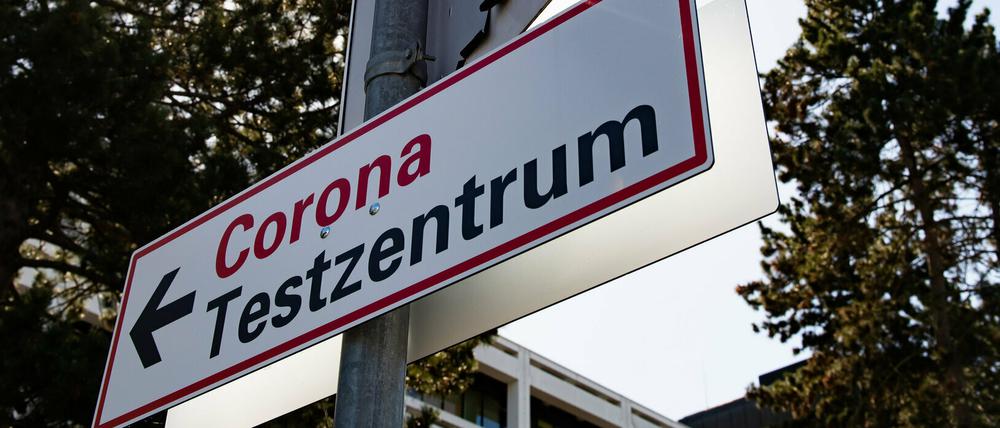 Corona-Testzentrum der Universitätsmedizin Göttingen