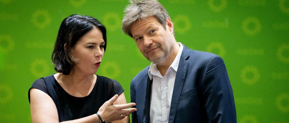 Zu unerfahren für die Kanzlerschaft? Die Grünen-Chefs Annalena Baerbock und Robert Habeck.