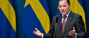 Der Premierminister von Schweden: Stefan Löfven.