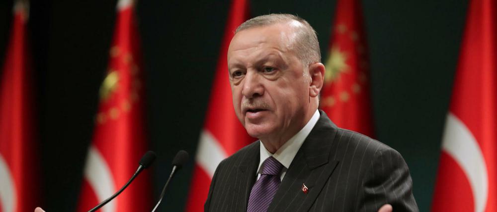 Recep Tayyip Erdogan, Präsident der Türkei (Archivbild) 