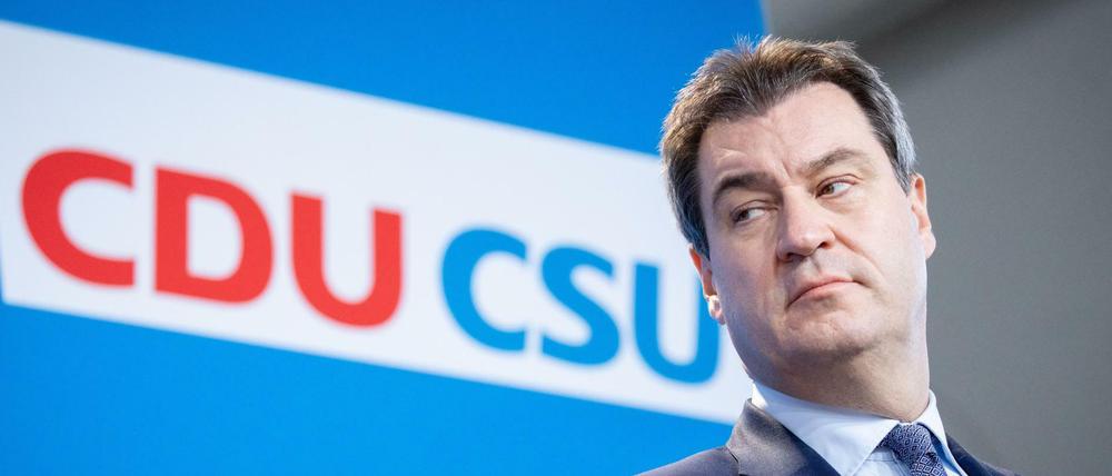 Nicht die AfD, sondern die Grünen werden der Union künftig gefährlich, sagt Markus Söder (CSU).