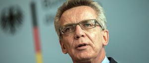 Bundesinnenminister Thomas de Maiziere (CDU) will das Asylrecht reformieren.