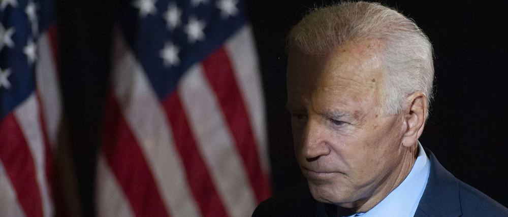 Joe Biden, aussichtsreicher Bewerber für die Präsidentschaftskandidatur der US-Demokraten 