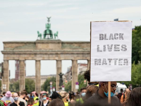 Anti-Rassismus-Demo in Berlin.