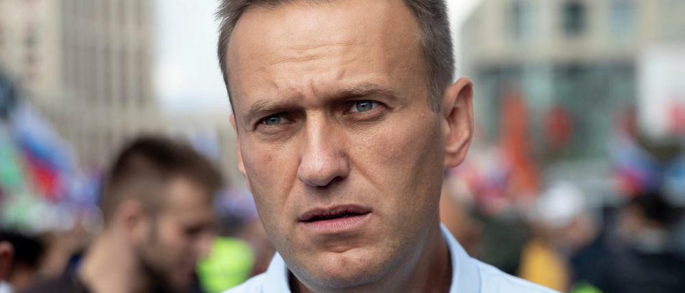 Alexej Nawalny, führender Oppositionspolitiker in Russland (Archivbild von 2019) 