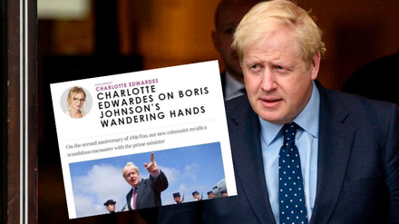 Die Journalistin Charlotte Edwardes erhebt schwere Vorwürfe gegen Boris Johnson. 