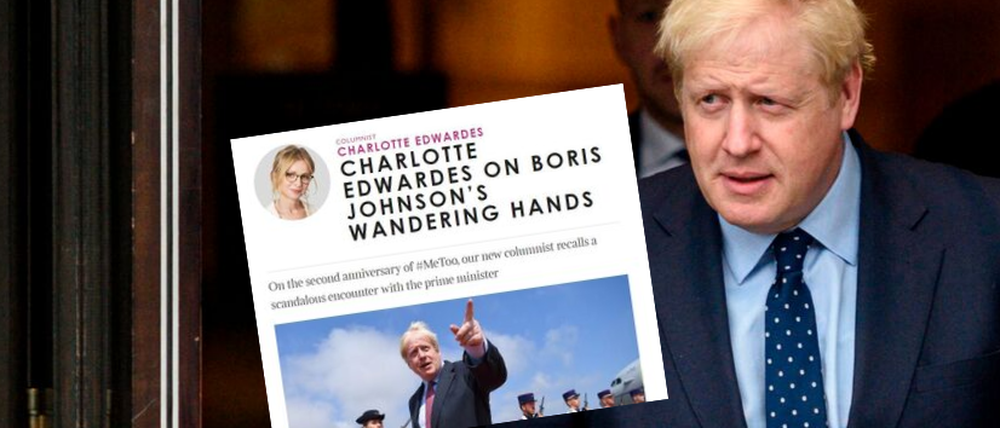 Die Journalistin Charlotte Edwardes erhebt schwere Vorwürfe gegen Boris Johnson. 