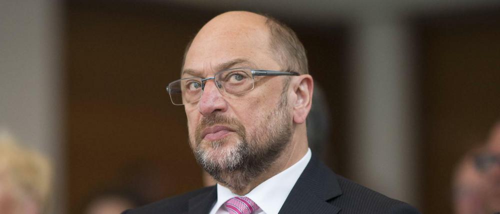 SPD-Kanzlerkandidat Martin Schulz. 