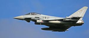 Teile für einen solchen „Eurofighter“ gingen nach Saudi-Arabien, obwohl das Land den Krieg im Jemen befeuert.