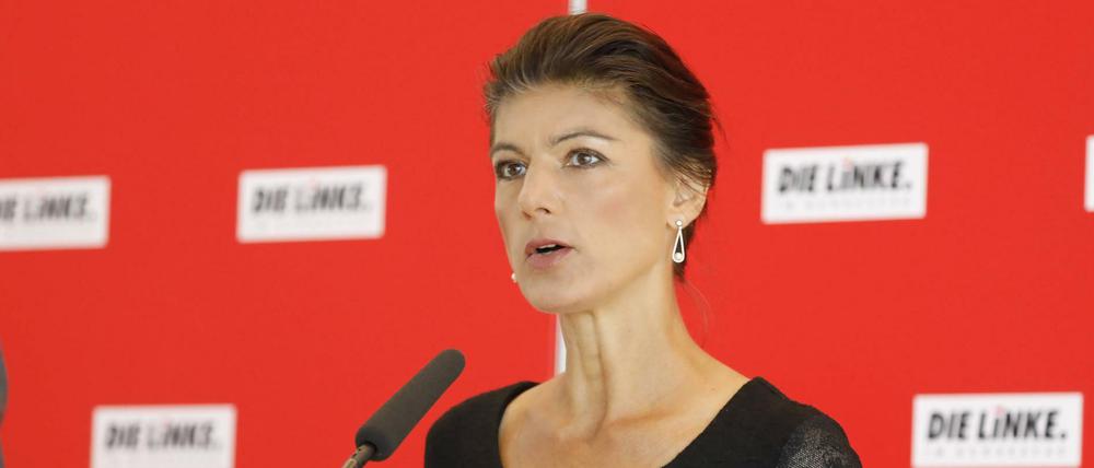 Vorerst weiter im Amt: Linken-Fraktionschefin Sahra Wagenknecht. 
