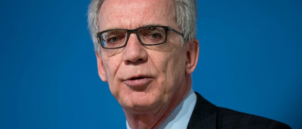 Thomas de Maizière (CDU) war von  Dezember 2013 bis März 2018 Bundesinnenminister.