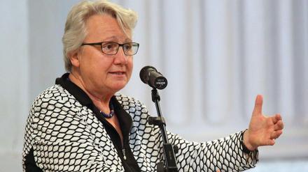 Ex-Bildungsministerin Annette Schavan, hier beim Katholikentag 2016 in Leipzig, will sich nicht weiter um den Vorsitz der Konrad-Adenauer-Stiftung bewerben. 