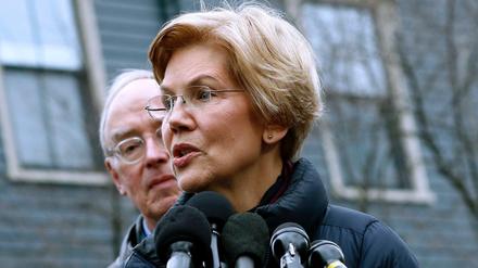 Elizabeth Warren, demokratische Senatorin aus dem Bundesstaat Massachusetts, ist eine der Hoffnungsträgerinnen der Demokraten.