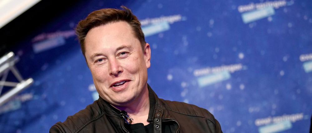 Tech-Milliardär Elon Musk (im Dezember 2020 in Berlin)