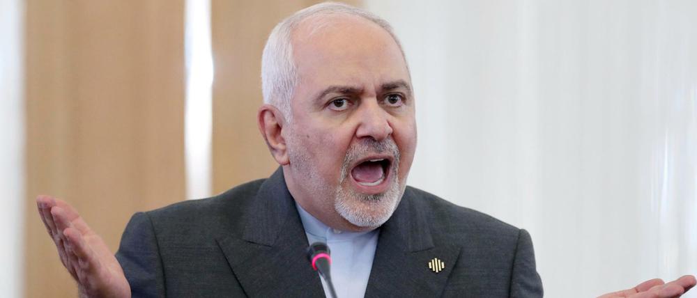 Mohammed Dschawad Sarif, Außenminister des Iran. 