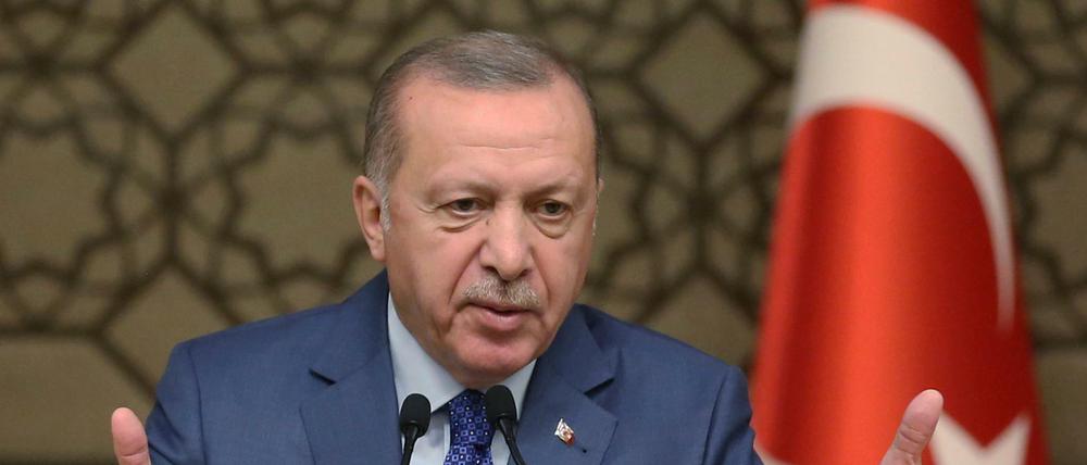 Der türkische Präsident Recep Tayyip Erdogan hatte angekündigt, IS-Anhänger in ihre Heimatländer abzuschieben.