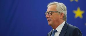 EU-Kommissionschef Jean-Claude Juncker am Mittwoch in Straßburg.