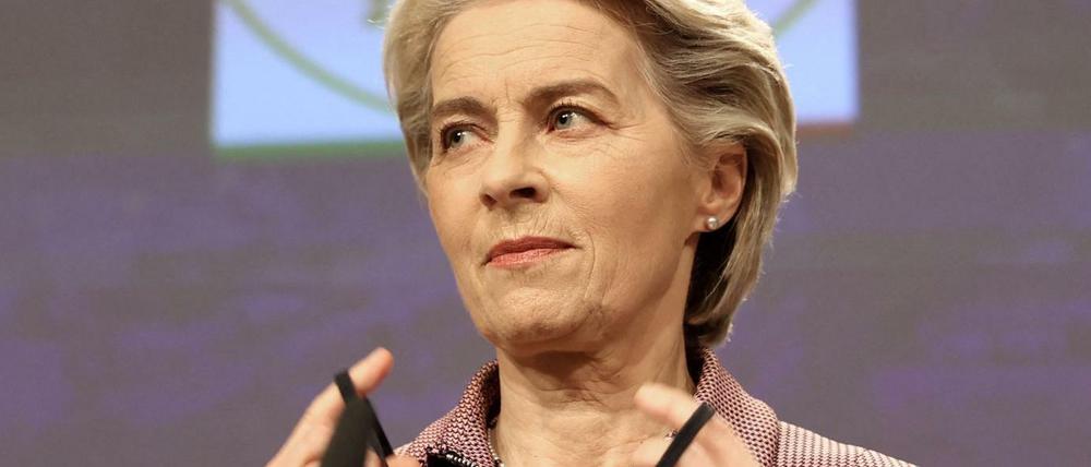 EU-Kommissionspräsidentin Ursula Von der Leyen