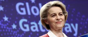 Hat Pläne gegen Chinas Einfluss: EU-Kommissionspräsidentin Ursula von der Leyen 