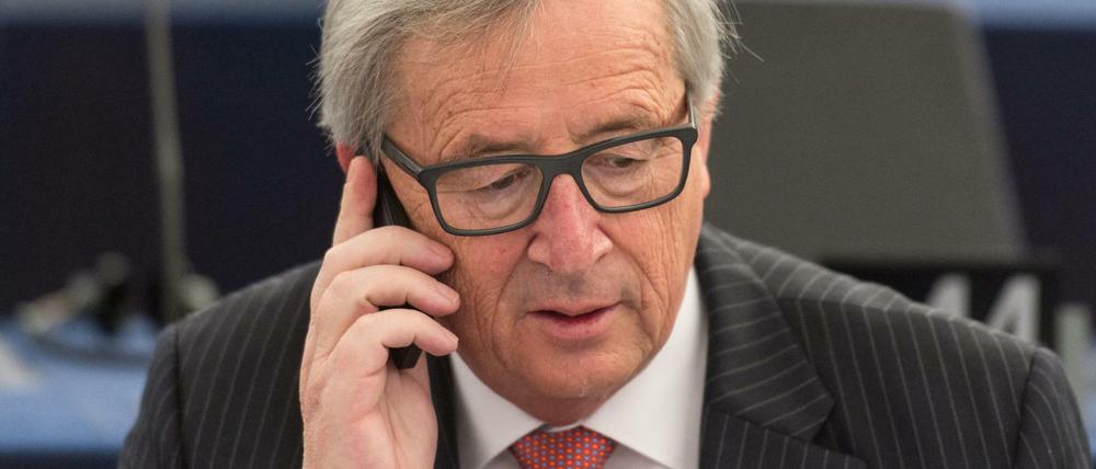 EU-Kommissionschef Jean-Claude Juncker überließ Treffen mit Umweltverbänden Mitarbeitern seines Stabes.