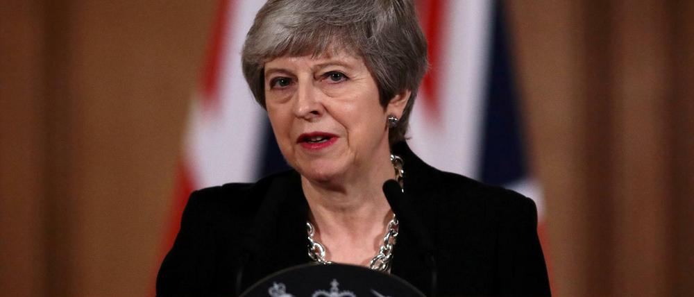 Die britische Premierministerin Theresa May kämpft um einen Deal.
