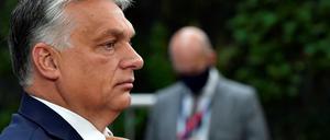 Ungarns Ministerpräsident Viktor Orban beim Brüsseler Marathon-Gipfel im vergangenen Juli.