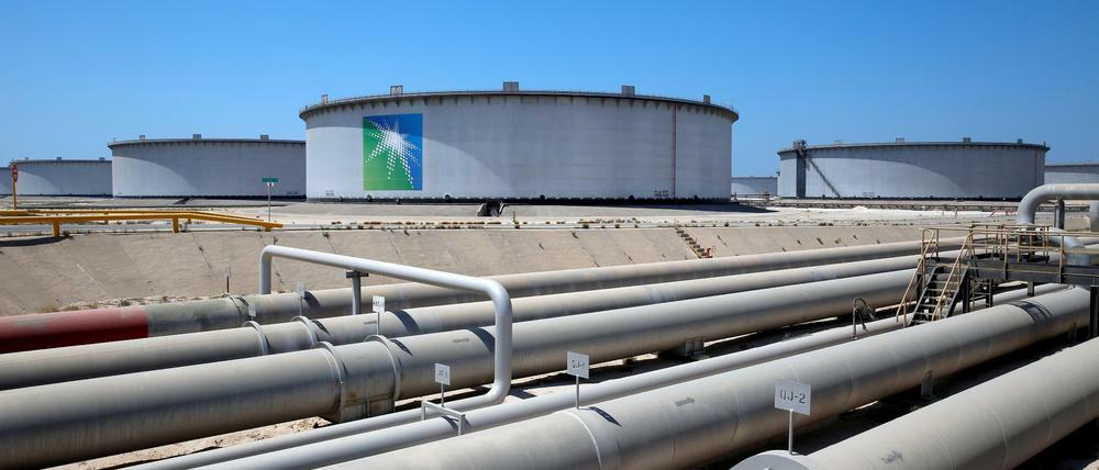 Tanks des staatlichen Ölkonzern Saudi Aramco.