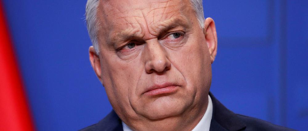 Dem ungarischen Ministerpräsident Viktor Orbán werden EU-Gelder gestrichen.