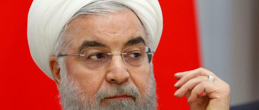 Der iranische Staatschef Hassan Ruhani. 