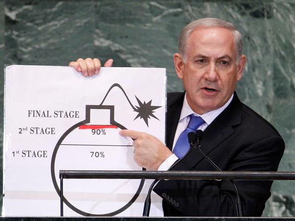 Seine Mission. Israels Premier warnt ständig vor der Bedrohung durch den Iran, vor allem Teherans Atomprogramm.